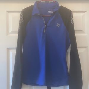 Fila running quarter zip
